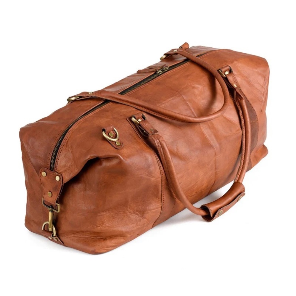 Berliner Vintage Leather MÜNCHEN Travel Bag NWOT